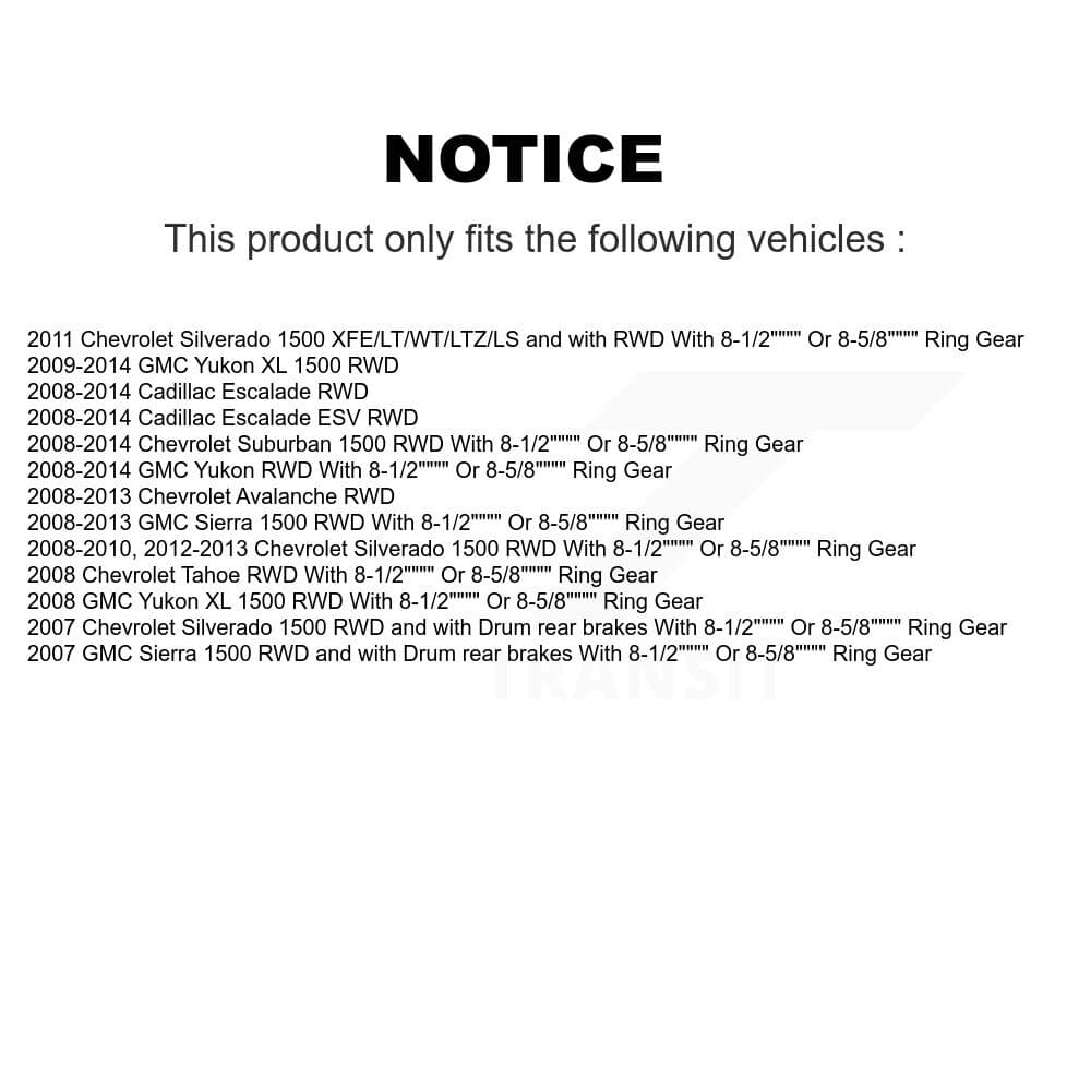 Transit Auto - KBB-109200 - Front and Rear Wheel Bearing and Hub Assembly Kits image 19