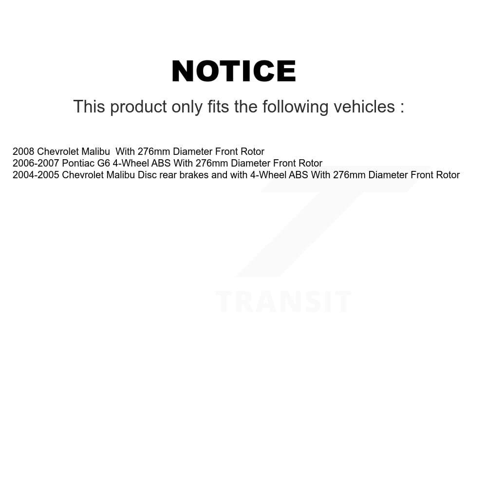Transit Auto - KBB-109533 - Front and Rear Wheel Bearing and Hub Assembly Kits image 19