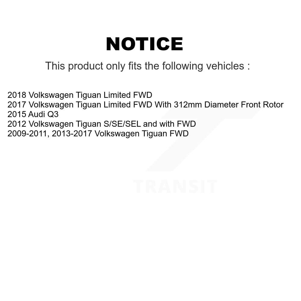 Transit Auto - KBB-109576 - Front and Rear Wheel Bearing and Hub Assembly Kits image 19