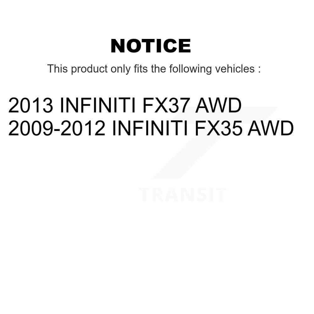 Transit Auto - KBB-109672 - Front and Rear Wheel Bearing and Hub Assembly Kits image 19