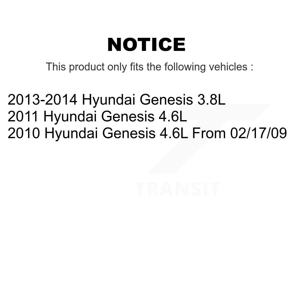 Transit Auto - KBB-109712 - Front and Rear Wheel Bearing and Hub Assembly Kits image 19