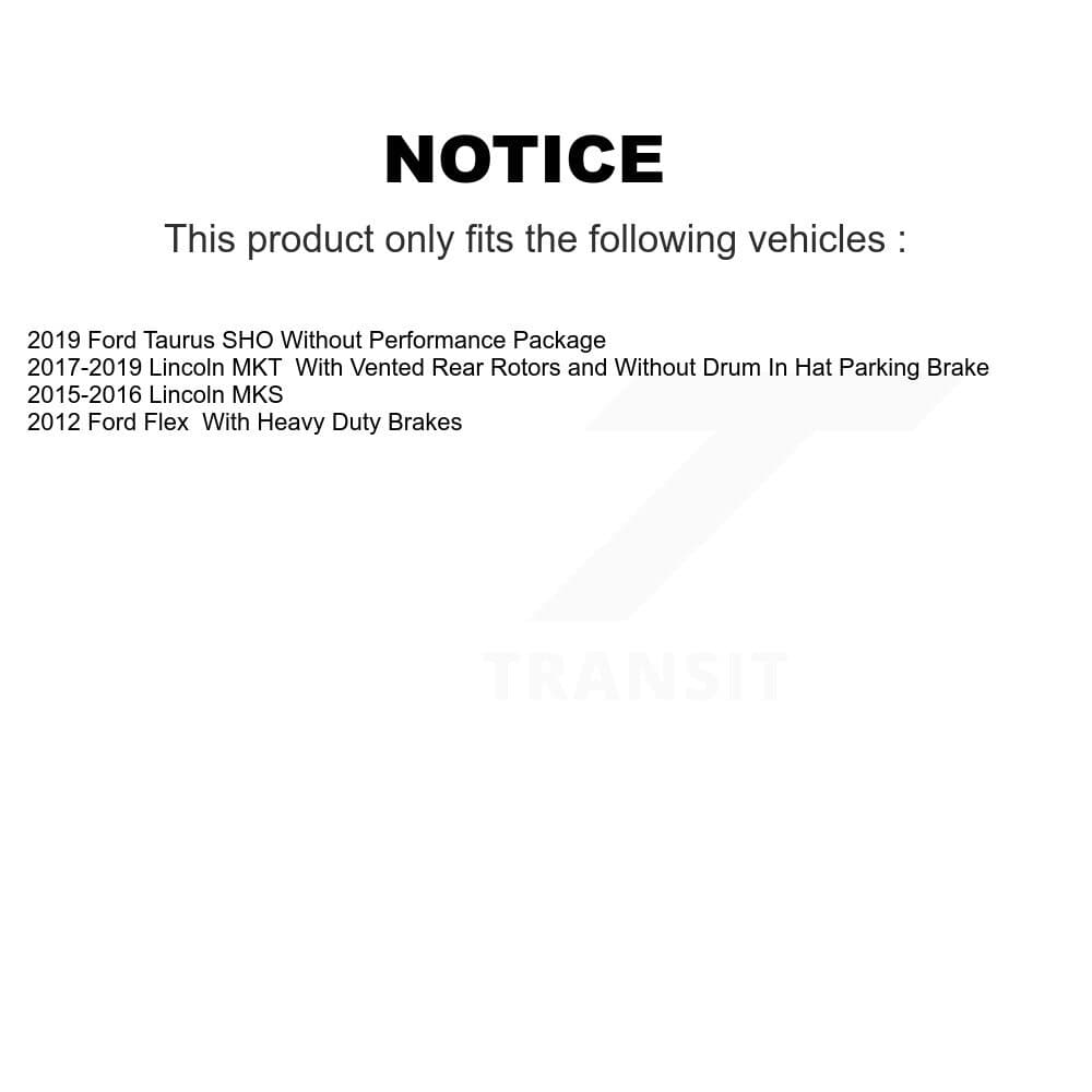 Transit Auto - KBB-109812 - Front and Rear Wheel Bearing and Hub Assembly Kits image 19