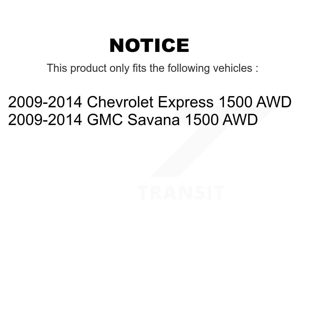 Transit Auto - KBB-109896 - Front and Rear Wheel Bearing and Hub Assembly Kits image 19