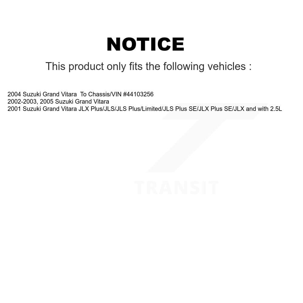 Transit Auto - KBB-110075 - Front and Rear Wheel Bearing and Hub Assembly Kits image 24