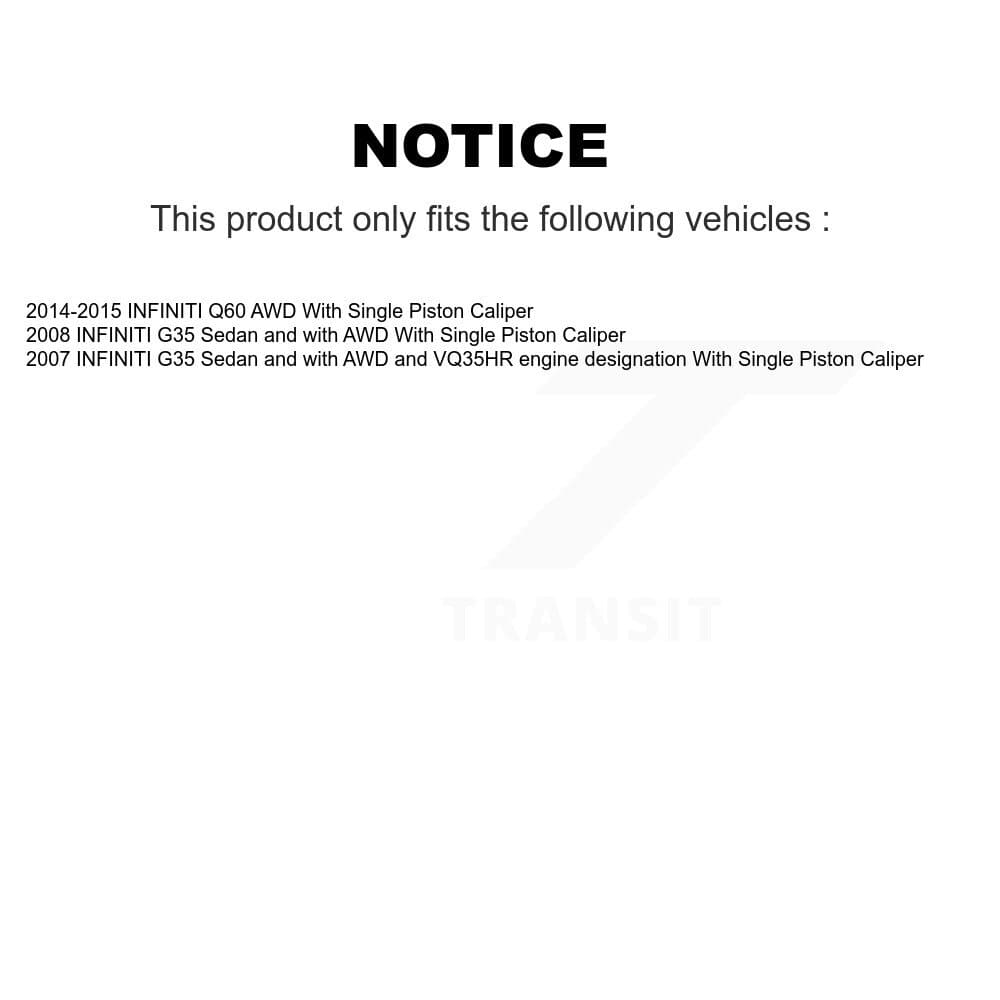 Transit Auto - KBB-110375 - Front and Rear Wheel Bearing and Hub Assembly Kits image 24