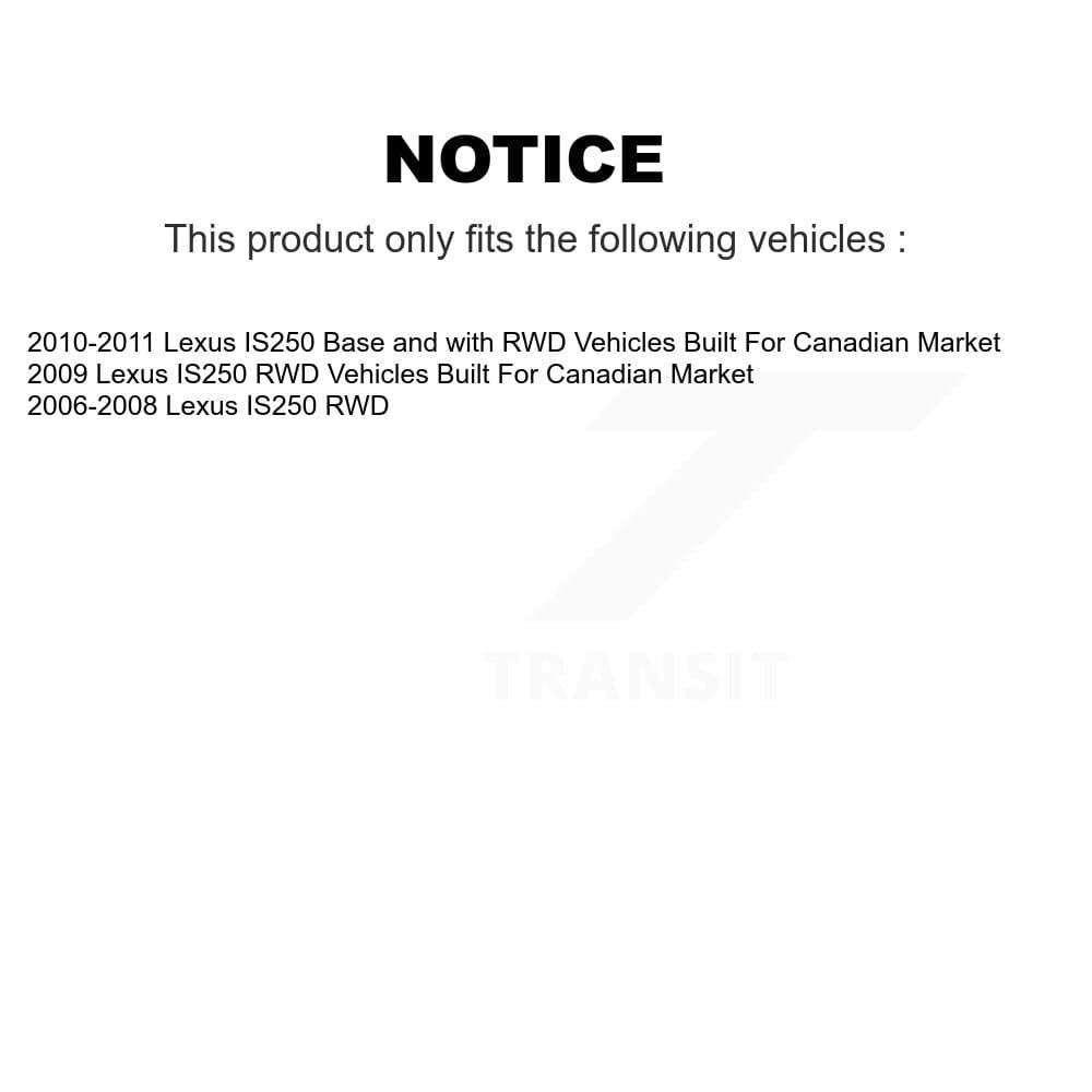Transit Auto - KBB-111125 - Front and Rear Wheel Bearing and Hub Assembly Kits image 19