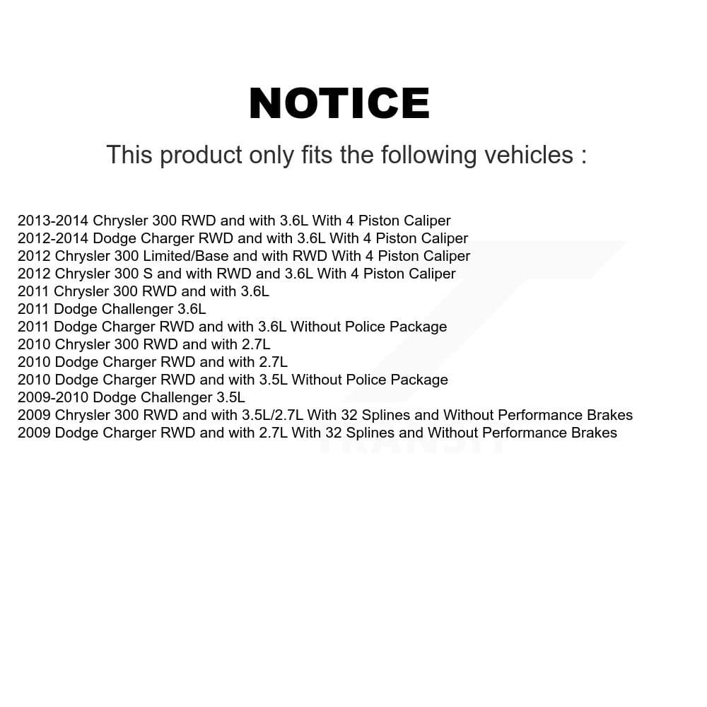 Transit Auto - KBB-111230 - Front and Rear Wheel Bearing and Hub Assembly Kits image 24