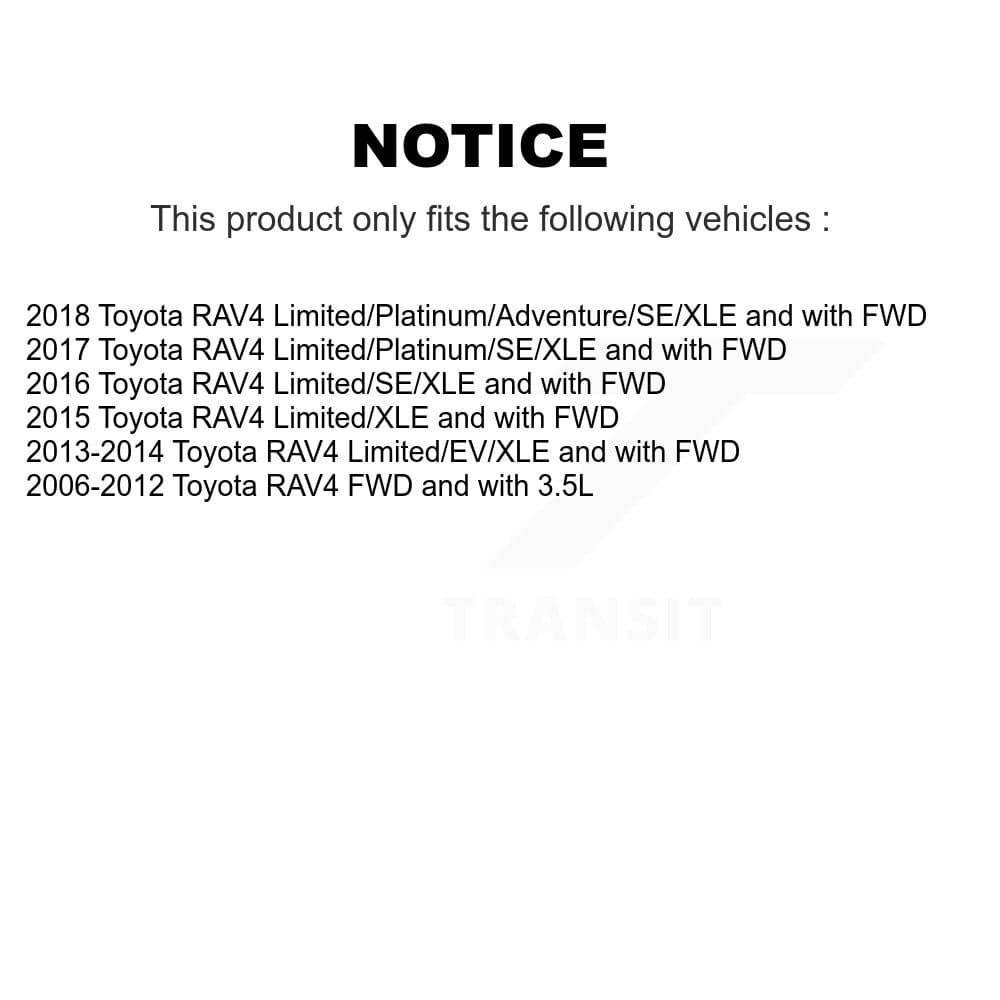 Transit Auto - KBB-111241 - Front and Rear Wheel Bearing and Hub Assembly Kits image 24