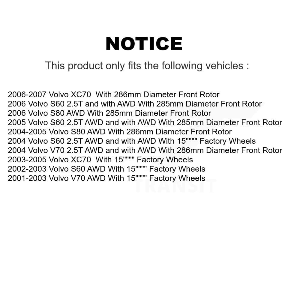 Transit Auto - KBB-111486 - Front and Rear Wheel Bearing and Hub Assembly Kits image 19
