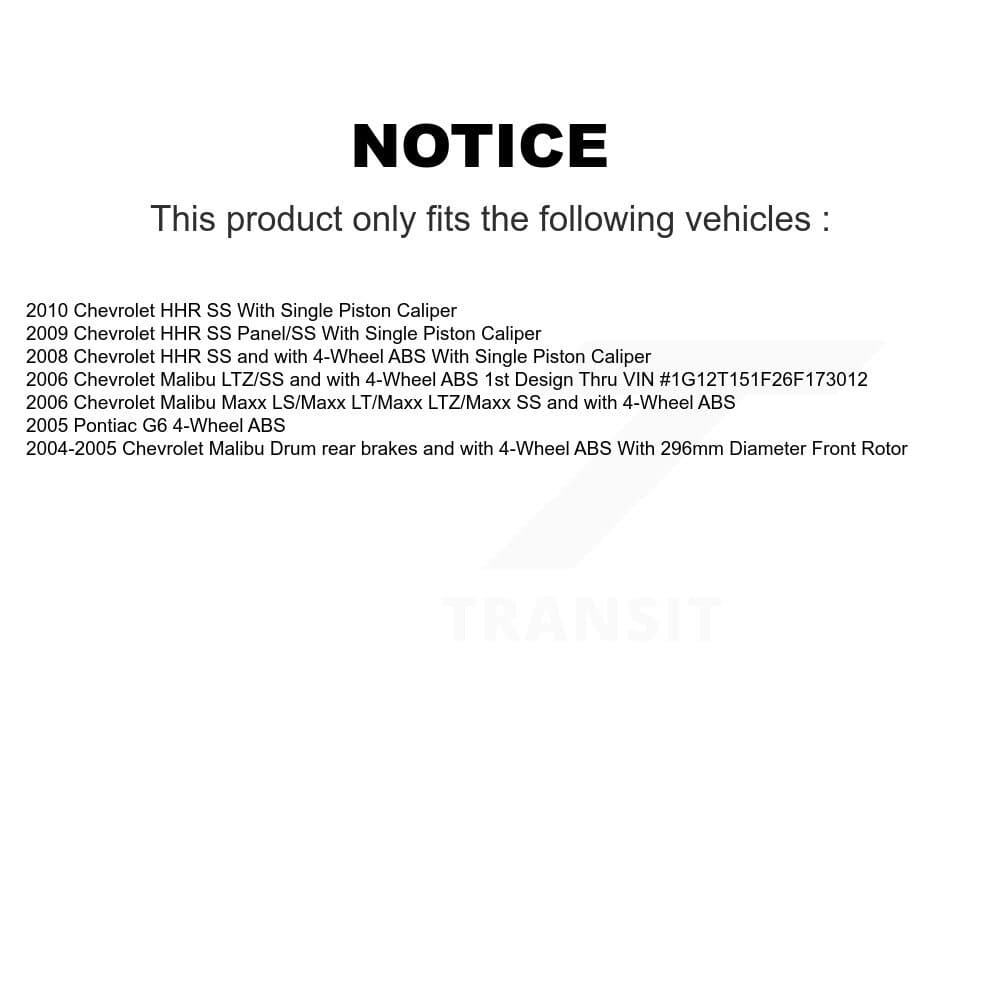 Transit Auto - KBB-111495 - Front and Rear Wheel Bearing and Hub Assembly Kits image 19