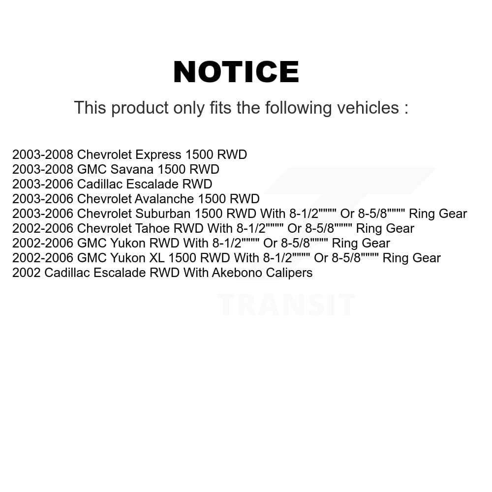 Transit Auto - KBB-112357 - Front and Rear Wheel Bearing and Hub Assembly Kits image 19