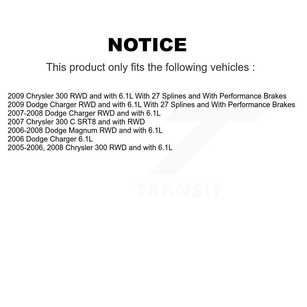 Transit Auto - KBB-112602 - Front and Rear Wheel Bearing and Hub Assembly Kits image 24