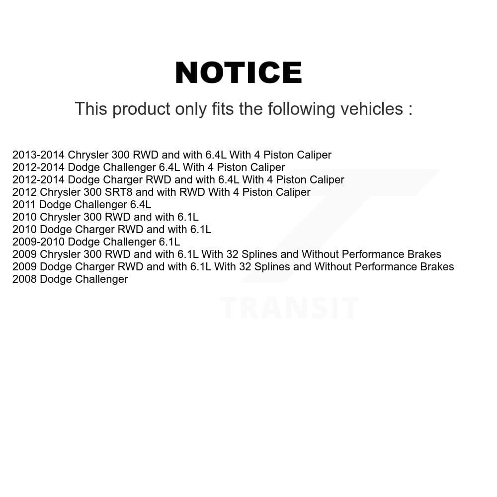 Transit Auto - KBB-112689 - Front and Rear Wheel Bearing and Hub Assembly Kits image 24