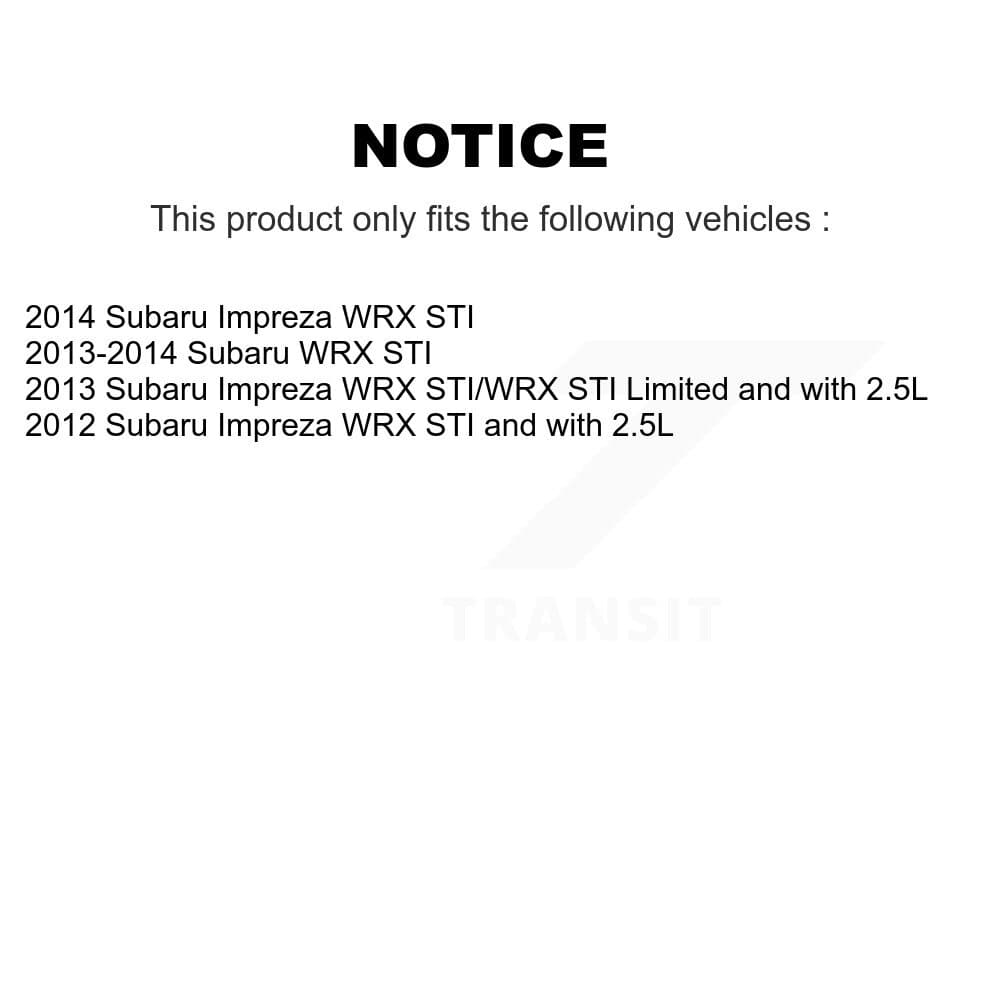 Transit Auto - KBB-112750 - Front and Rear Wheel Bearing and Hub Assembly Kits image 24