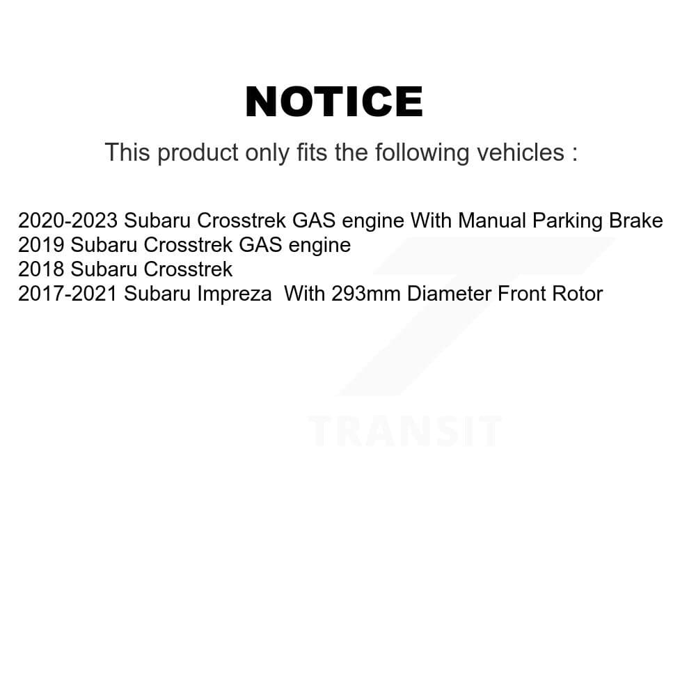 Transit Auto - KBB-114488 - Front and Rear Wheel Bearing and Hub Assembly Kits image 24