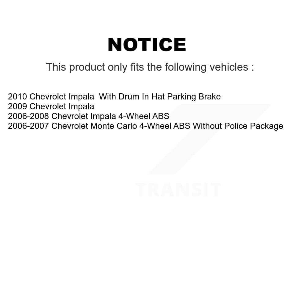 Transit Auto - KBB-115365 - Front and Rear Wheel Bearing and Hub Assembly Kits image 24