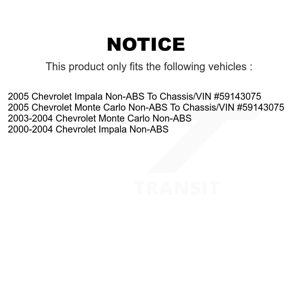 Transit Auto - KBB-115370 - Front and Rear Wheel Bearing and Hub Assembly Kits image 24
