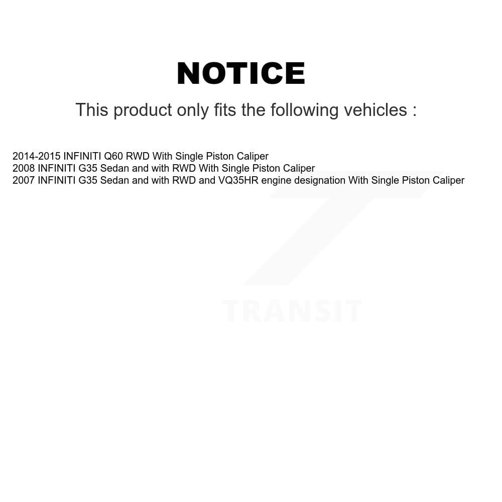 Transit Auto - KBB-115942 - Front and Rear Wheel Bearing and Hub Assembly Kits image 24