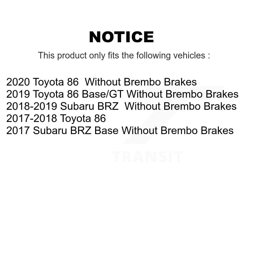 Transit Auto - KBB-115954 - Front and Rear Wheel Bearing and Hub Assembly Kits image 24