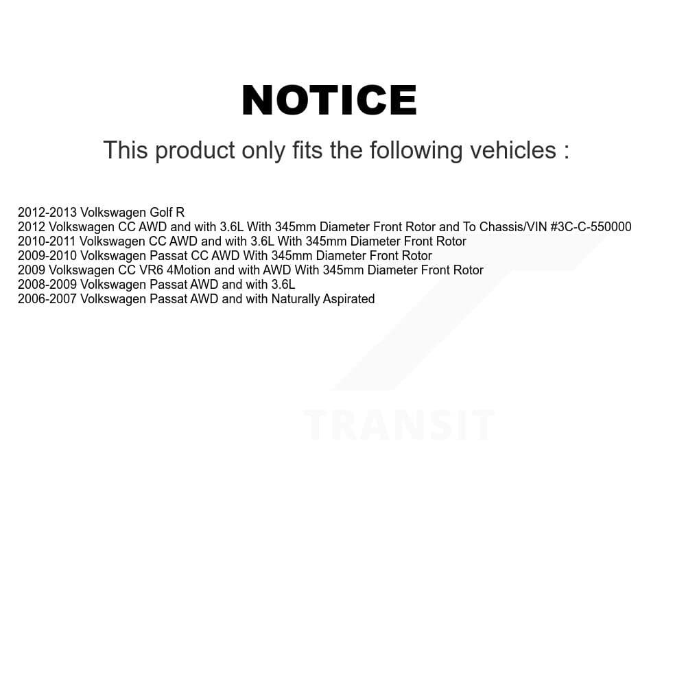 Transit Auto - KBB-116300 - Front and Rear Wheel Bearing and Hub Assembly Kits image 24