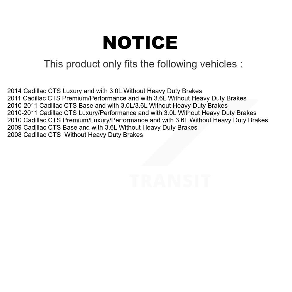 Transit Auto - KBB-119043 - Front and Rear Wheel Bearing and Hub Assembly Kits image 19