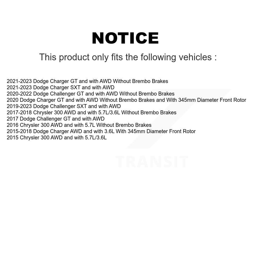 Transit Auto - KBB-119259 - Front and Rear Wheel Bearing and Hub Assembly Kits image 19