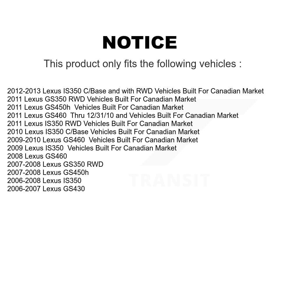 Transit Auto - KBB-119499 - Front and Rear Wheel Bearing and Hub Assembly Kits image 19