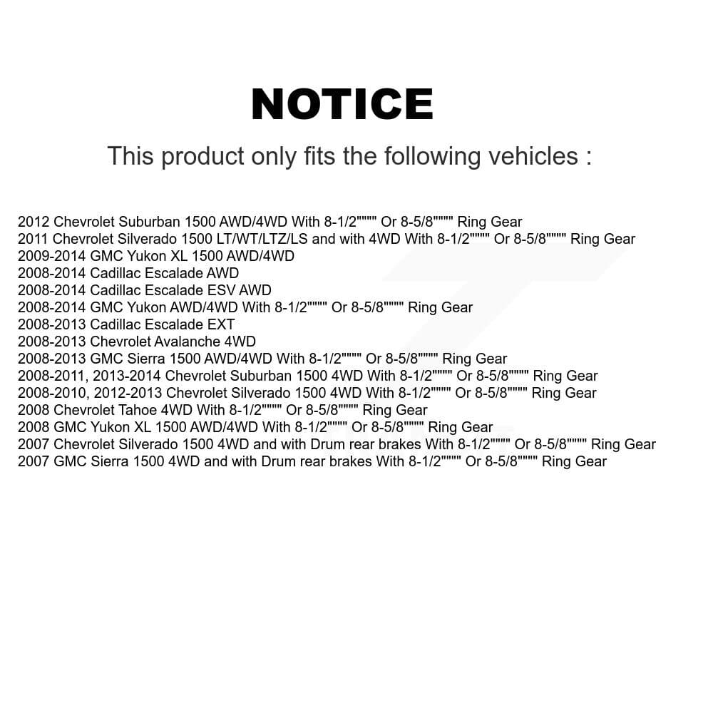 Transit Auto - KBB-119635 - Front and Rear Wheel Bearing and Hub Assembly Kits image 19