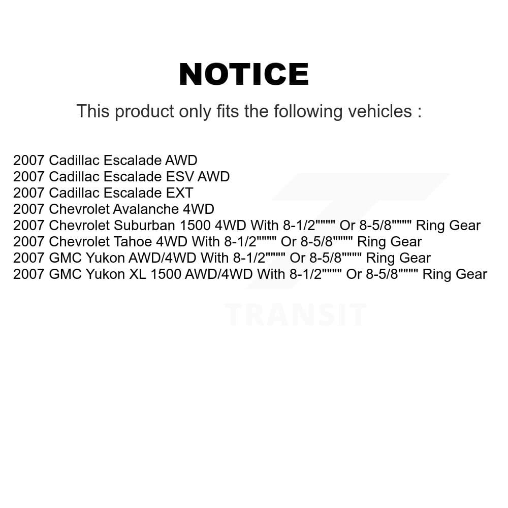 Transit Auto - KBB-119639 - Front and Rear Wheel Bearing and Hub Assembly Kits image 19