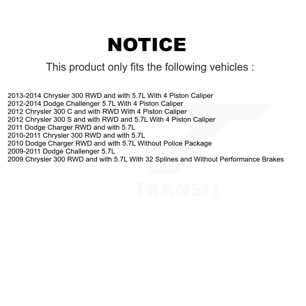 Transit Auto - KBB-119842 - Front and Rear Wheel Bearing and Hub Assembly Kits image 19