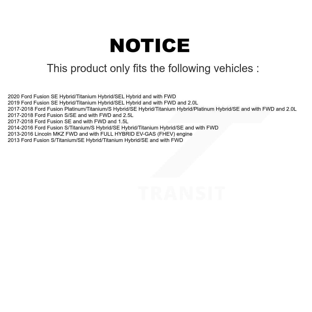 Transit Auto - KBB-119871 - Front and Rear Wheel Bearing and Hub Assembly Kits image 19