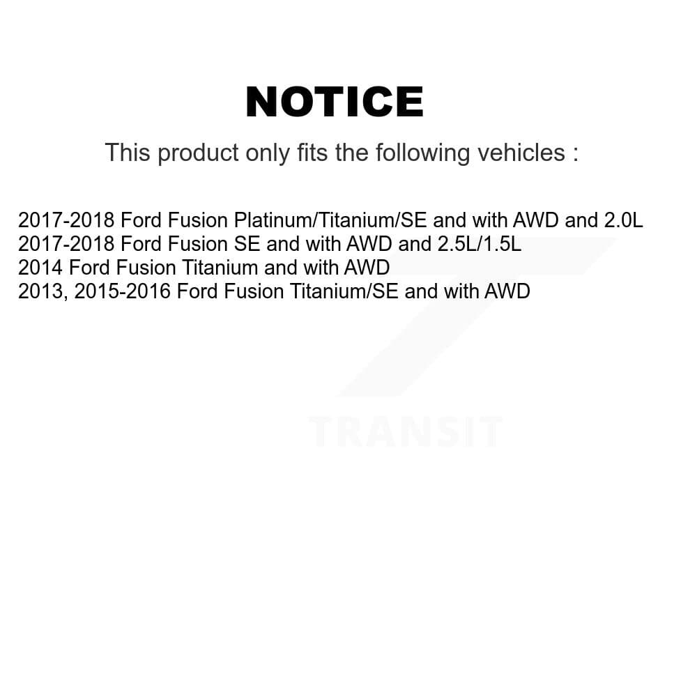Transit Auto - KBB-119878 - Front and Rear Wheel Bearing and Hub Assembly Kits image 19