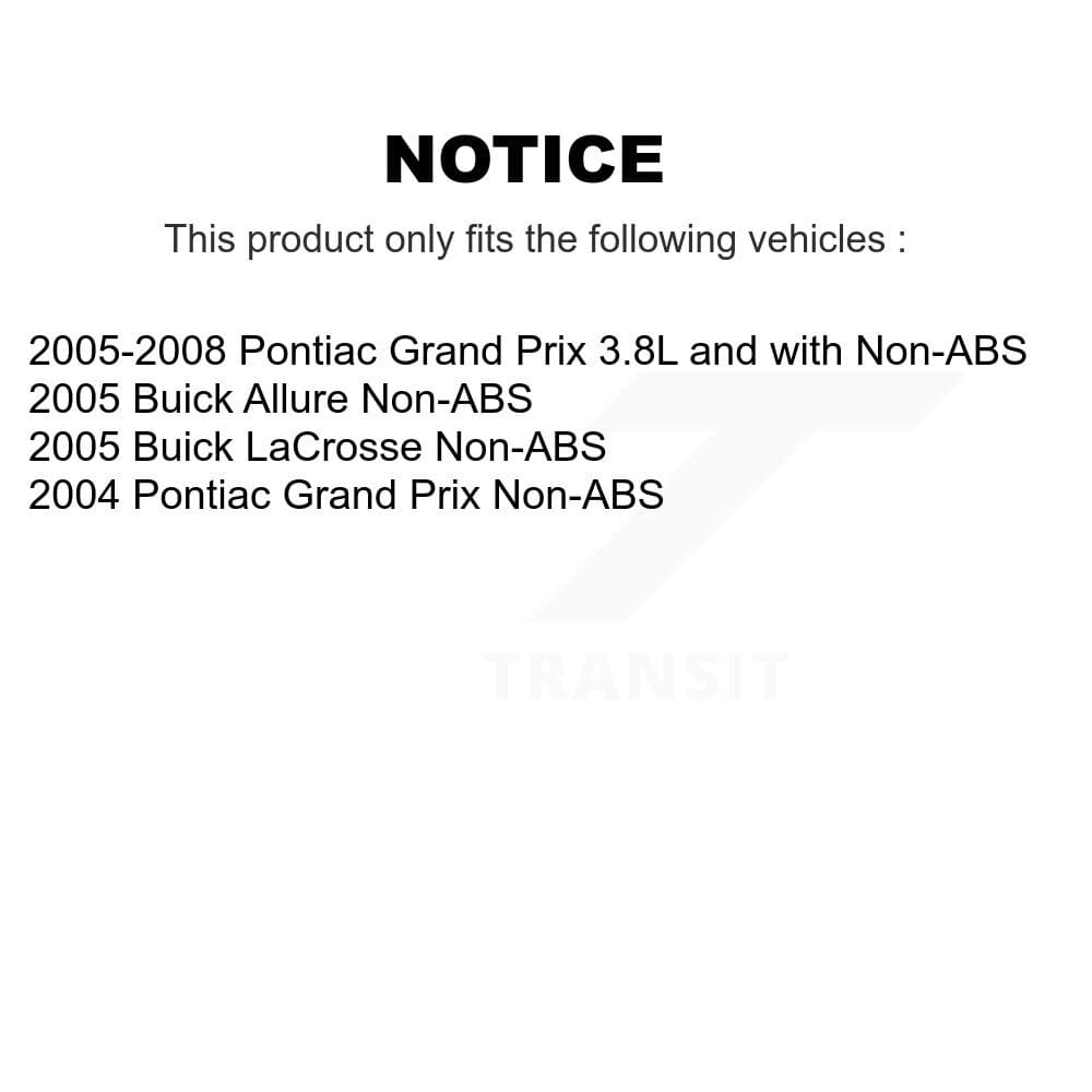 Transit Auto - KBB-120671 - Front and Rear Wheel Bearing and Hub Assembly Kits image 19