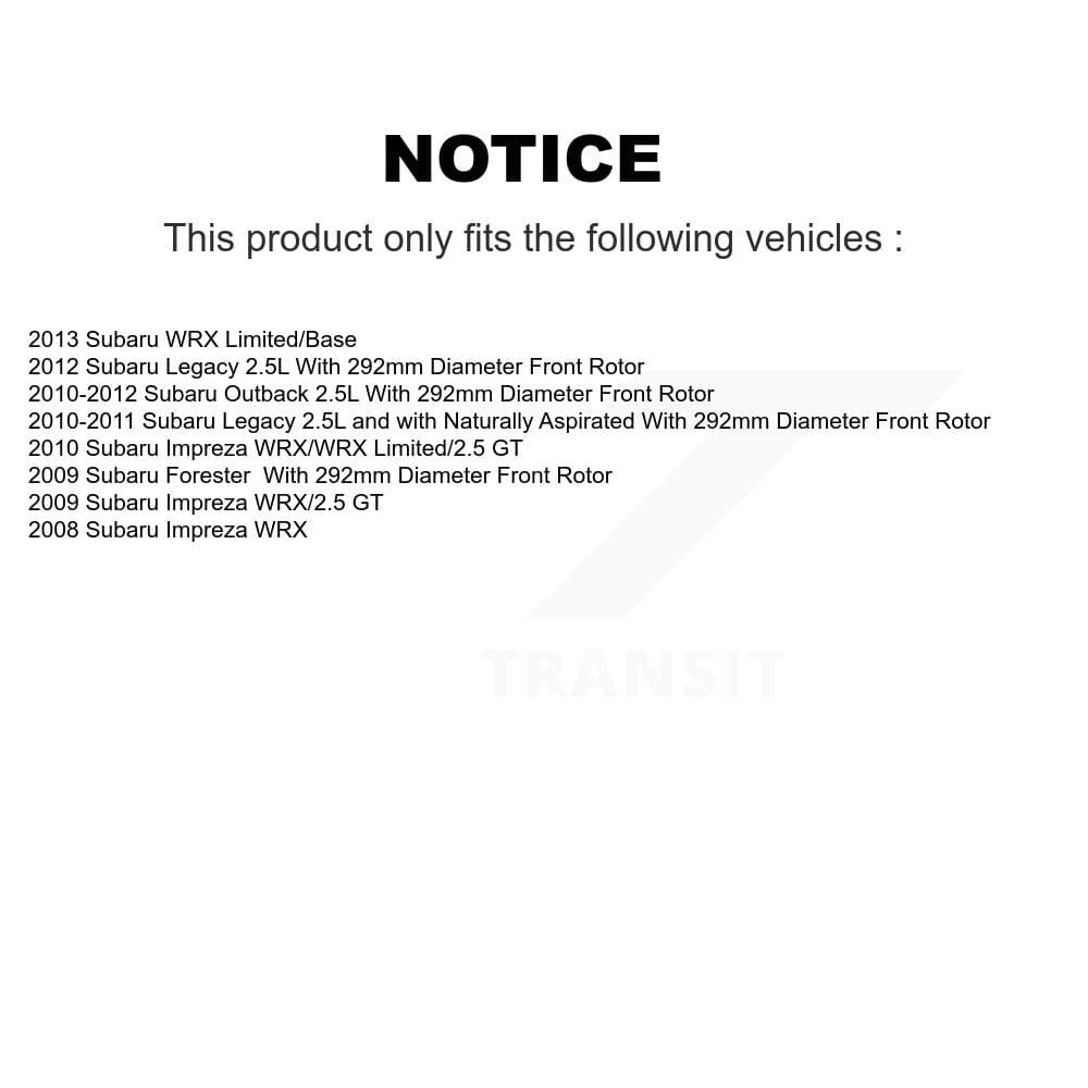 Transit Auto - KBB-120694 - Front and Rear Wheel Bearing and Hub Assembly Kits image 19