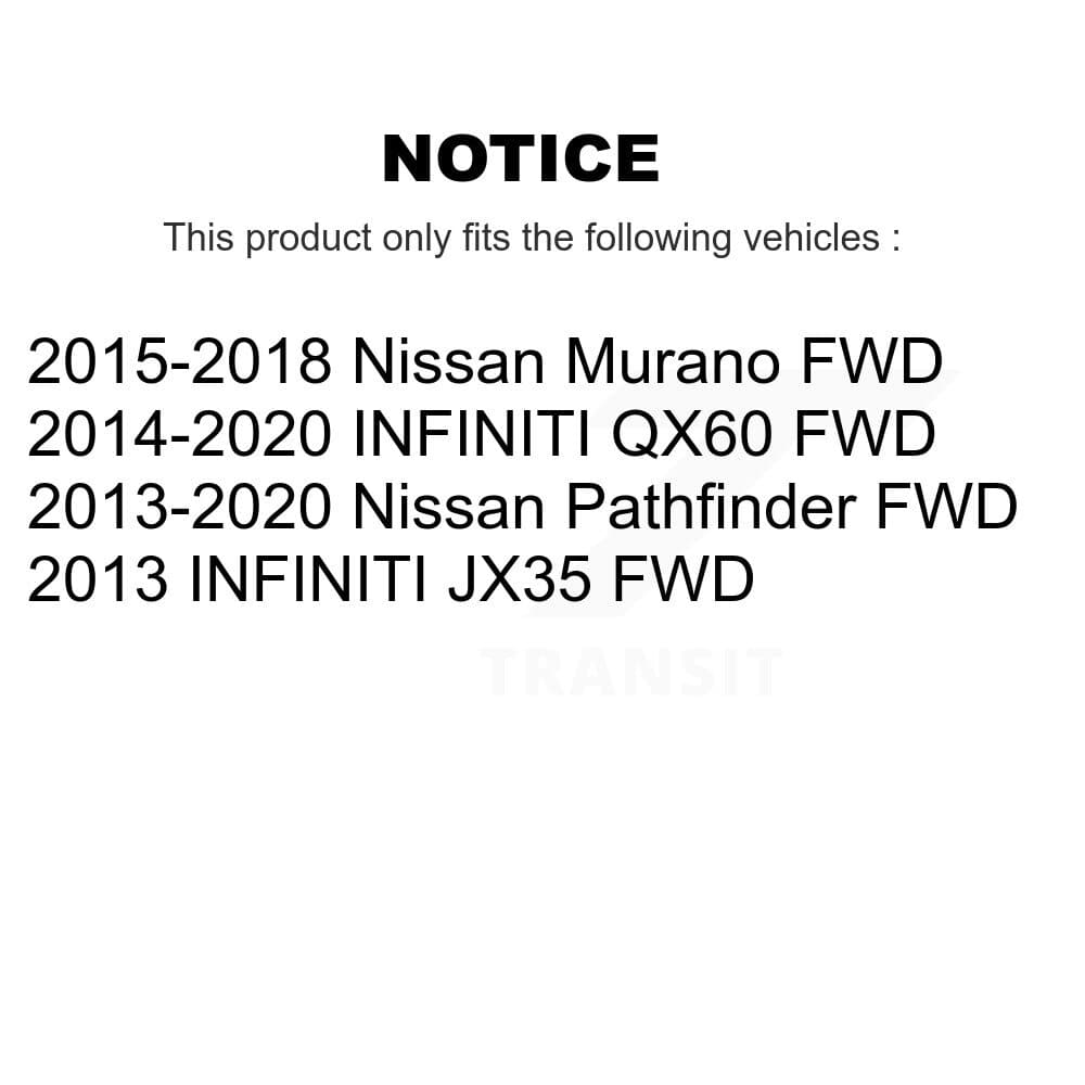 Transit Auto - KBB-120961 - Front and Rear Wheel Bearing and Hub Assembly Kits image 19