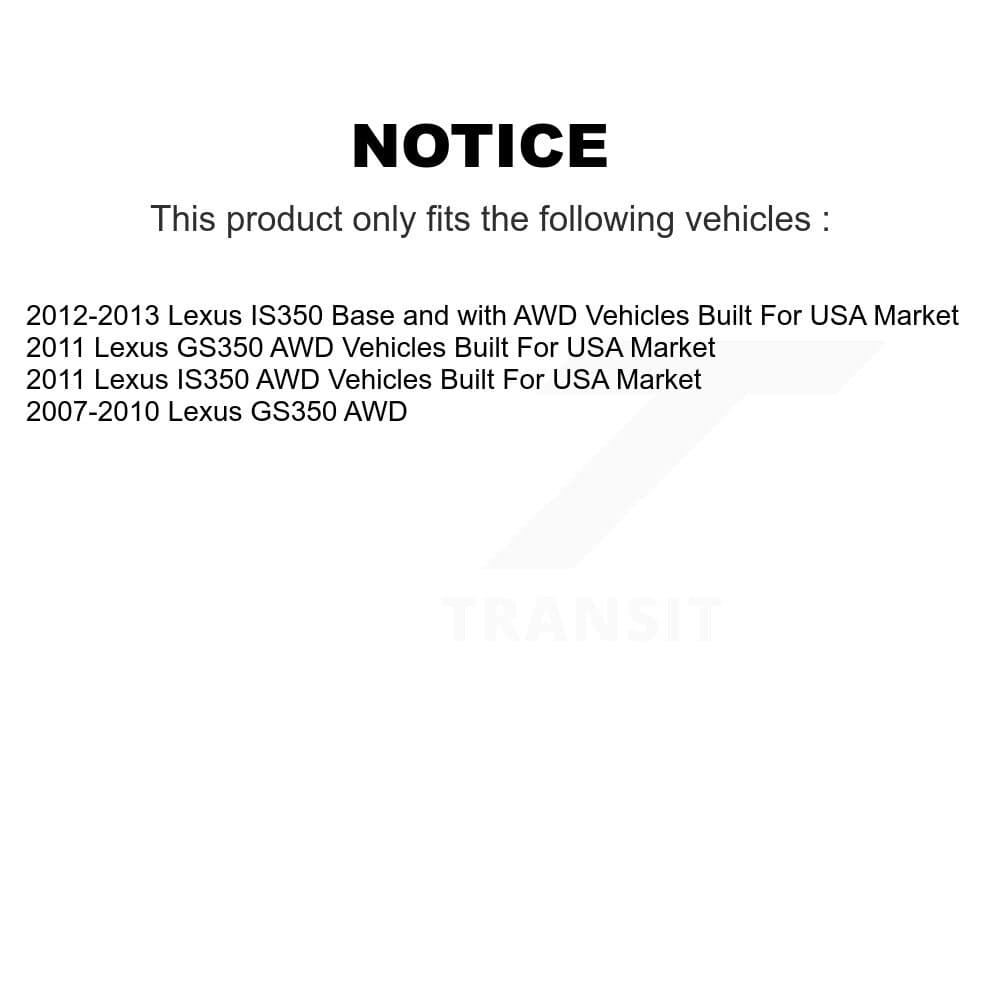 Transit Auto - KBB-121014 - Front and Rear Wheel Bearing and Hub Assembly Kits image 19