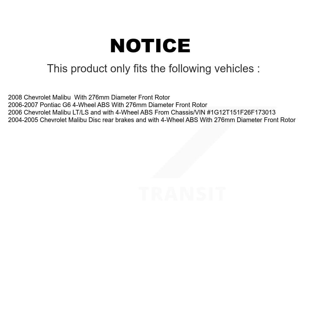 Transit Auto - KBB-121298 - Front Wheel Bearing and Hub Assembly Kits image 19