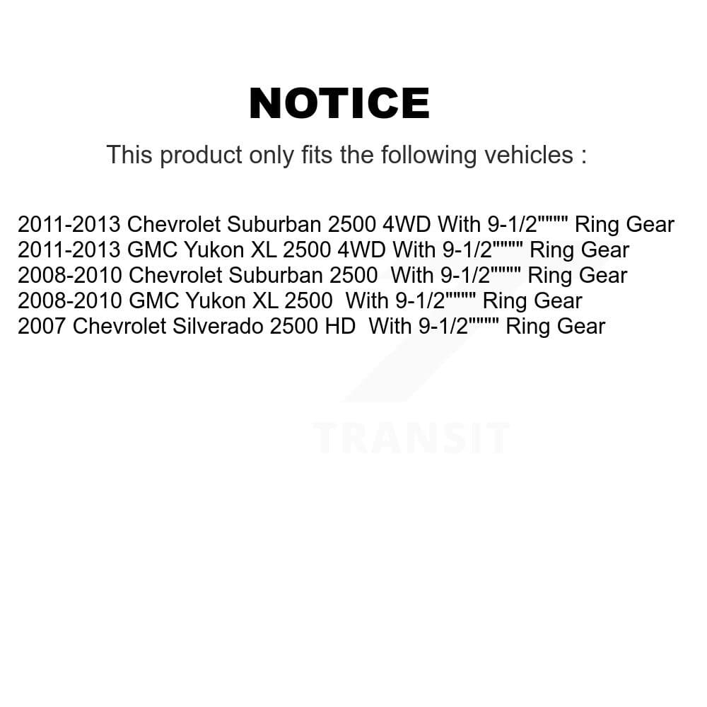 Transit Auto - KBB-121641 - Front and Rear Wheel Bearing and Hub Assembly Kits image 19