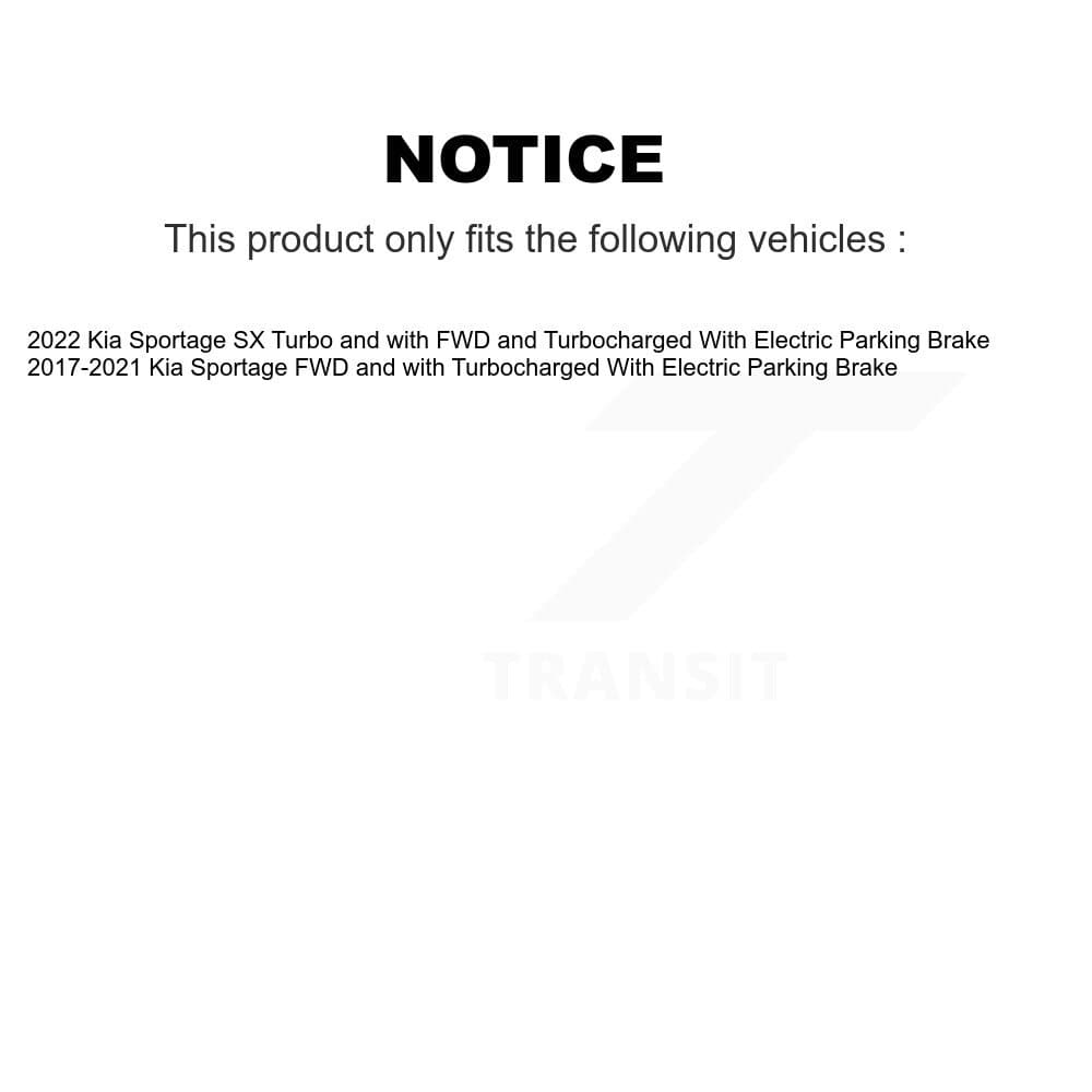 Transit Auto - KBB-123052 - Front and Rear Wheel Bearing and Hub Assembly Kits image 24