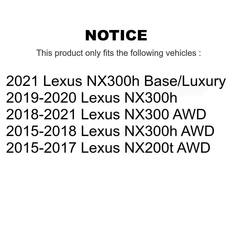 Transit Auto - KBB-125541 - Front and Rear Wheel Bearing and Hub Assembly Kits image 19