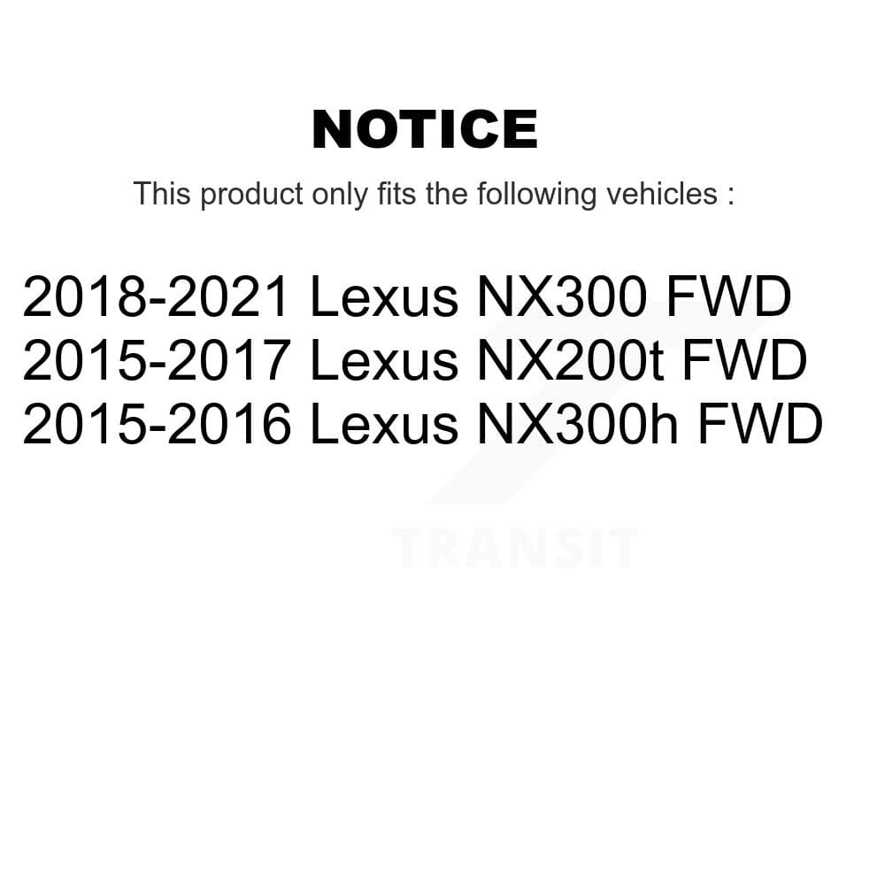 Transit Auto - KBB-125978 - Front and Rear Wheel Bearing and Hub Assembly Kits image 19