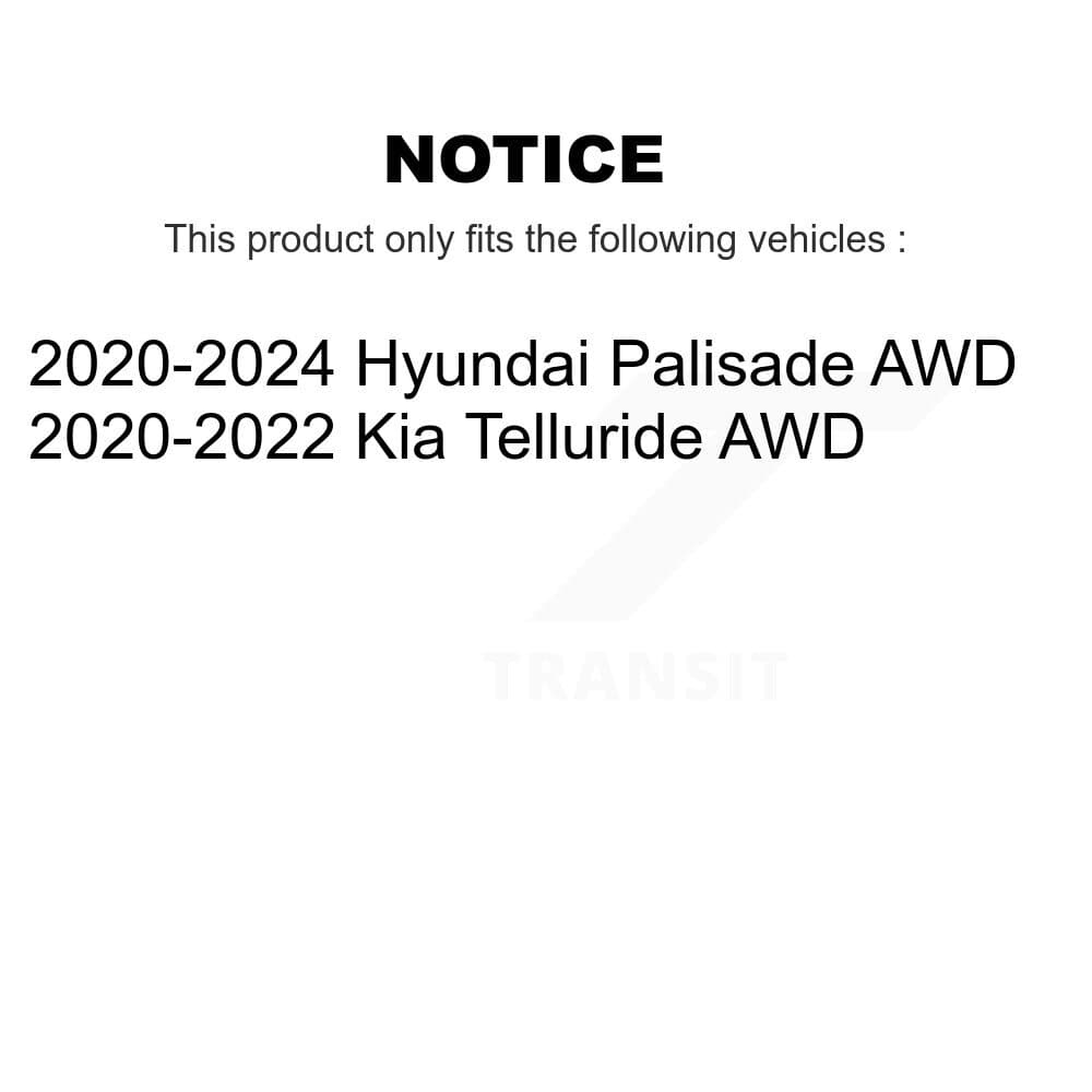 Transit Auto - KBB-126859 - Front and Rear Wheel Bearing and Hub Assembly Kits image 19