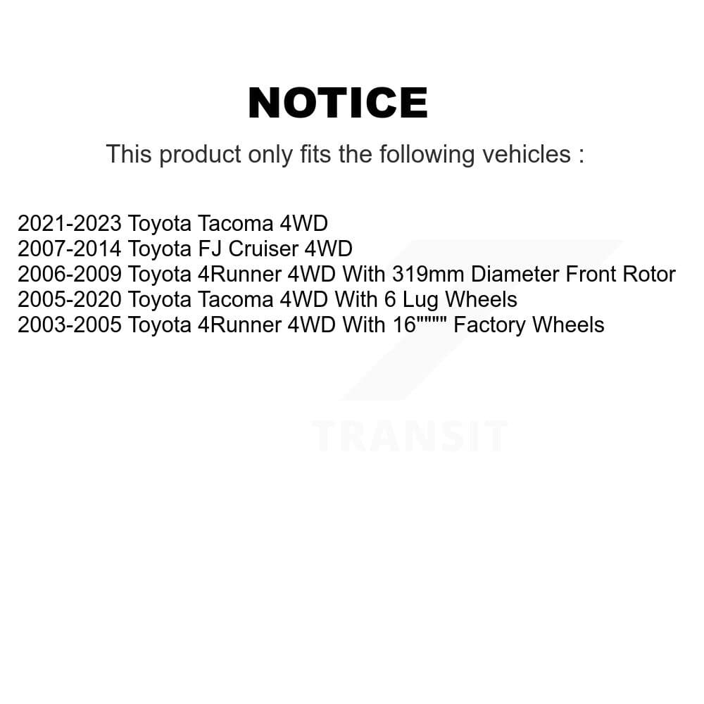 Transit Auto - KBB-127167 - Front Wheel Bearing and Hub Assembly Kits image 24