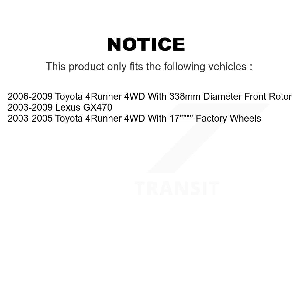 Transit Auto - KBB-127535 - Front Wheel Bearing and Hub Assembly Kits image 19