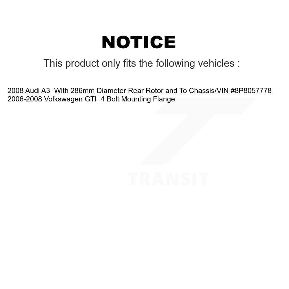 Transit Auto - KBB-127957 - Front and Rear Wheel Bearing and Hub Assembly Kits image 19