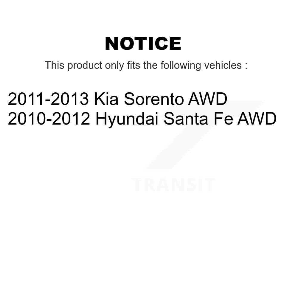 Transit Auto - KBB-128546 - Front and Rear Wheel Bearing and Hub Assembly Kits image 19