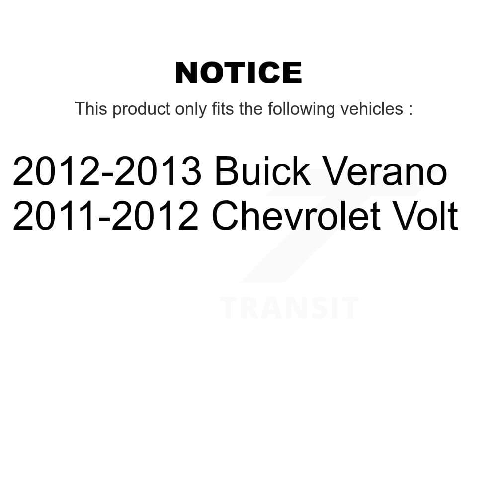 Transit Auto - KBB-129409 - Front and Rear Wheel Bearing and Hub Assembly Kits image 19