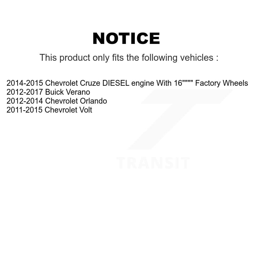 Transit Auto - KBB-129725 - Front Wheel Bearing and Hub Assembly Kits image 19