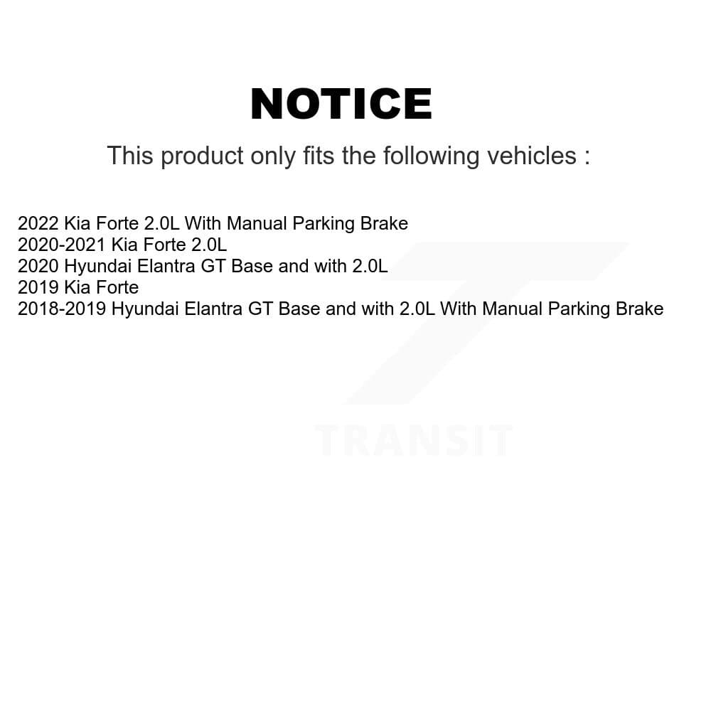 Transit Auto - KBB-131304 - Front and Rear Wheel Bearing and Hub Assembly Kits image 19