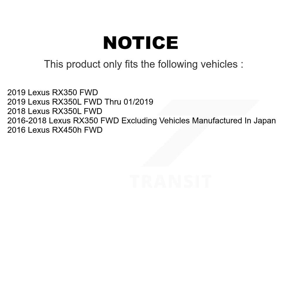 Transit Auto - KBB-131350 - Front and Rear Wheel Bearing and Hub Assembly Kits image 19